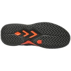 K-Swiss Ultrashot 3 Men's Tennis Shoe (Asphalt/Black/Orange) -Racquet Guys Shop 06988 061.05