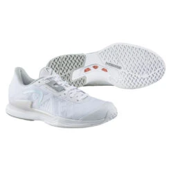 Head Sprint Pro 3.5 Women's Tennis Shoe (White/Iridescent) -Racquet Guys Shop 274062 SPRINTPRO3.5WOMENWHIR 3