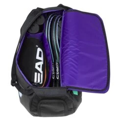 Head R-PET Gravity Duffel Sport Racquet Bag (Black) -Racquet Guys Shop 283202 Gravity Sport Bag 5