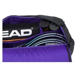 Head R-PET Gravity Duffel Sport Racquet Bag (Black) -Racquet Guys Shop 283202 Gravity Sport Bag 6