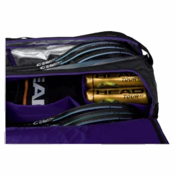 Head R-PET Gravity Duffel 12 Pack Racquet Bag (Black) 8 Head R-PET Gravity Duffel 12 Pack Racquet Bag (Black) -Racquet Guys Shop 3gravityduffelblack