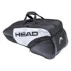 Head Djokovic Combi 6 Pack Racquet Bag (White/Black) -Racquet Guys Shop 600 a9c472c3 93dd 4b39 8c3d 799fad0875d9