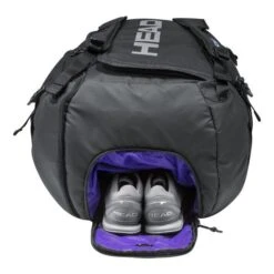 Head Gravity Duffle 12 Pack Racquet Bag (Black/Purple) -Racquet Guys Shop 600 b503fdc5 85ac 421d 8399 a2c69b6eb06f