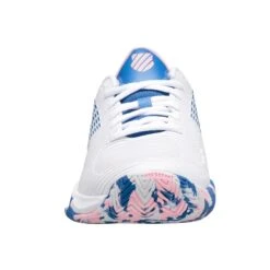 K-Swiss Hypercourt Supreme Women's Tennis Shoe (White/Star Sapphire/Orchid Pink) -Racquet Guys Shop 96615 969.02