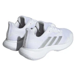 Adidas CourtJam Control Women's Tennis Shoe (White) -Racquet Guys Shop B23044 15fa4504 9730 4d05 9da8 a0e2ffbc551f