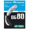 Yonex BG 80 Badminton String (White) 4 Yonex BG 80 Badminton String (White) -Racquet Guys Shop BG80White 19100183 d662 4373 b1d3 8ae82b0298b9