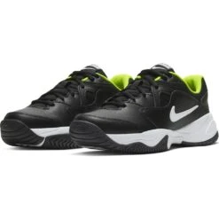 Nike Court Lite 2 Junior Tennis Shoe (Black/White) -Racquet Guys Shop CD0440 007 PHCFH001 1000