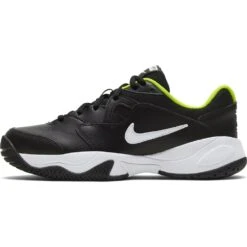 Nike Court Lite 2 Junior Tennis Shoe (Black/White) -Racquet Guys Shop CD0440 007 PHSLH000 1000