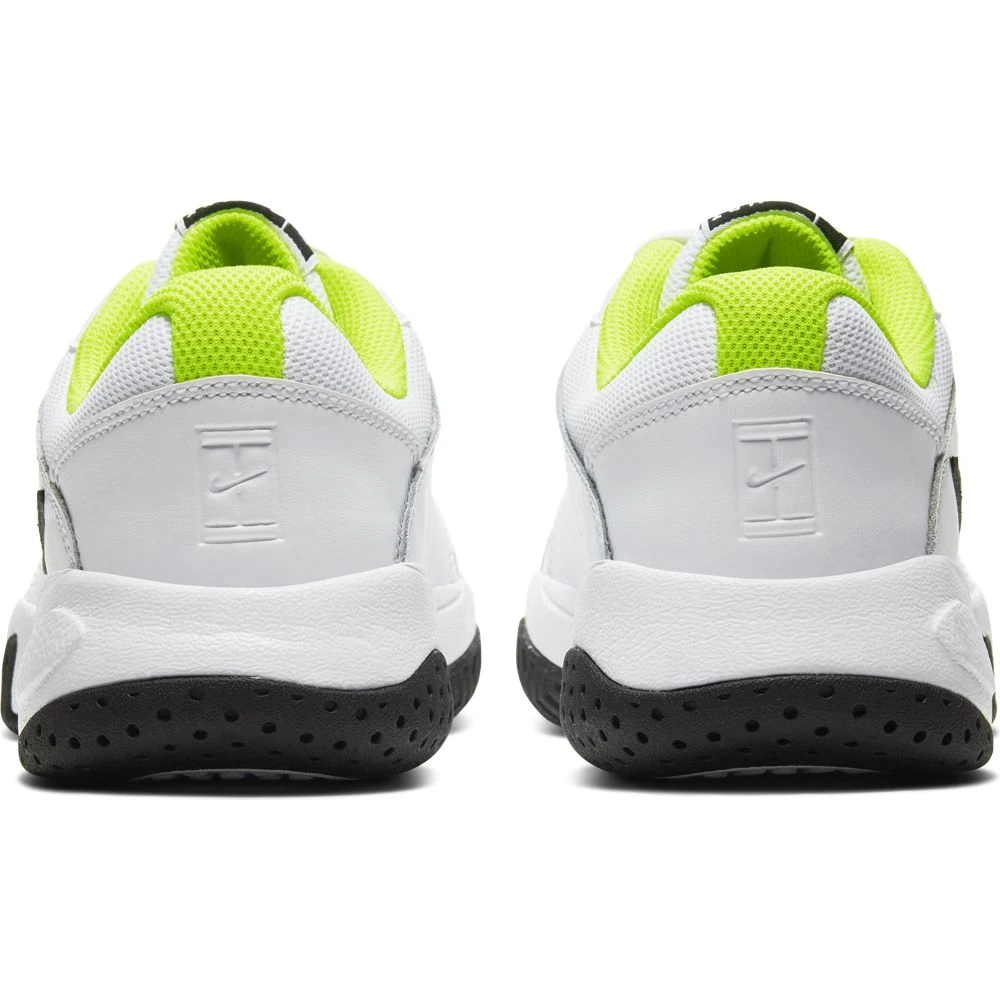 Nike Court Lite 2 Junior Tennis Shoe (White/Black/Green) 3 Nike Court Lite 2 Junior Tennis Shoe (White/Black/Green) - Image 3