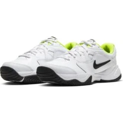 Nike Court Lite 2 Junior Tennis Shoe (White/Black/Green) 13 Nike Court Lite 2 Junior Tennis Shoe (White/Black/Green) -Racquet Guys Shop CD0440 104 PHCFH001 1000