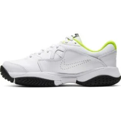 Nike Court Lite 2 Junior Tennis Shoe (White/Black/Green) 15 Nike Court Lite 2 Junior Tennis Shoe (White/Black/Green) -Racquet Guys Shop CD0440 104 PHSLH001 1000