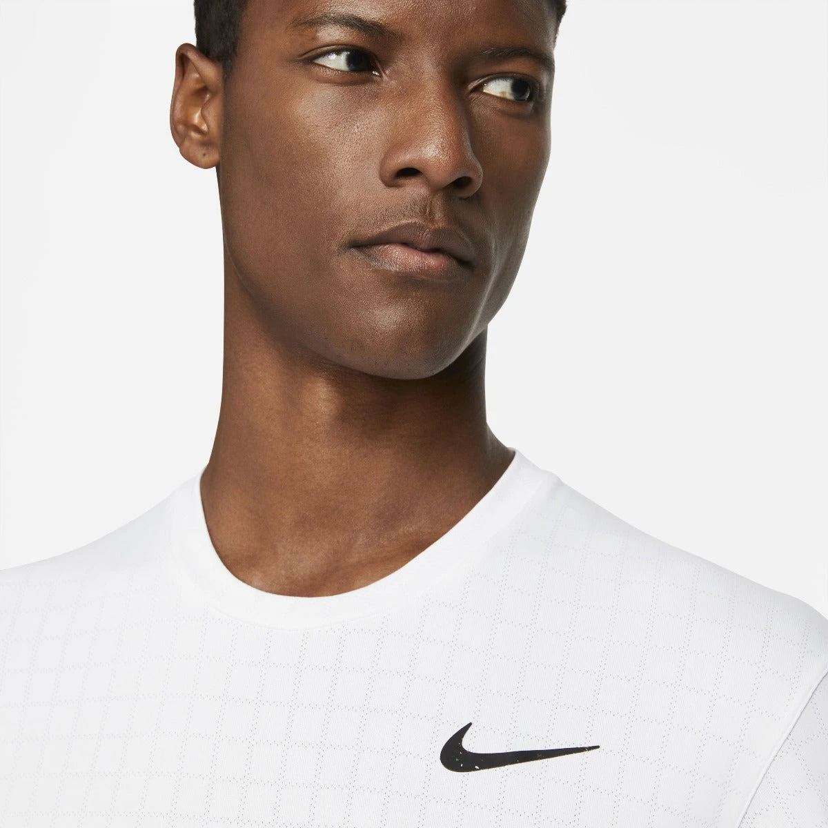 Nike Men's Dri-FIT Breathe Slam Top (White) 3 Nike Men's Dri-FIT Breathe Slam Top (White) - Image 3