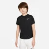 Nike Boys' Dri-FIT Victory Top (Black/White) -Racquet Guys Shop CV7565 010 PHSFM001 3144