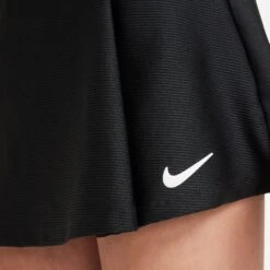 Nike Girls' Dri-FIT Victory Flouncy Skirt (Black/White) -Racquet Guys Shop CV7575 010 PHSYM002 3144