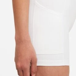 Nike Women's Dri-FIT Club Tennis Skirt (White/Black) -Racquet Guys Shop DB5935 100 PHSYM003 3144