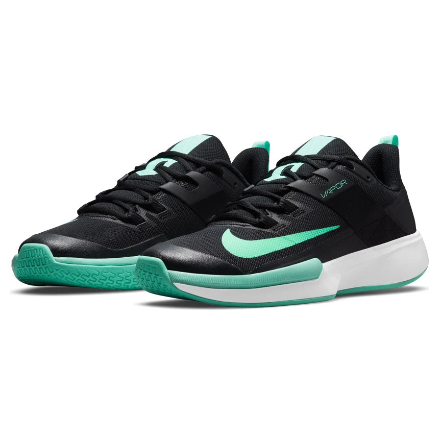Nike Vapor Lite Men's Tennis Shoe (Black/Green/White) 8 Nike Vapor Lite Men's Tennis Shoe (Black/Green/White) - Image 8