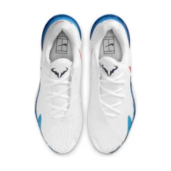 Nike Zoom Vapor Cage 4 Rafa Men's Tennis Shoe (White/Red/Blue) -Racquet Guys Shop DD1579 113 PHCTH001 3144