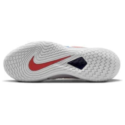 Nike Zoom Vapor Cage 4 Rafa Men's Tennis Shoe (White/Red/Blue) -Racquet Guys Shop DD1579 113 PHSUH000 3144