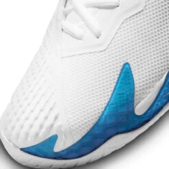 Nike Zoom Vapor Cage 4 Rafa Men's Tennis Shoe (White/Red/Blue) -Racquet Guys Shop DD1579 113 PHSYD001 3144