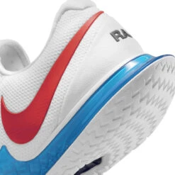 Nike Zoom Vapor Cage 4 Rafa Men's Tennis Shoe (White/Red/Blue) -Racquet Guys Shop DD1579 113 PHSYD002 3144