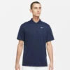 Nike Men's Dri-FIT Victory Solid Polo (Obsidian/White) -Racquet Guys Shop DH0857 451 PHSFM001 3144