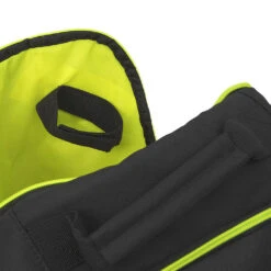 Dunlop SX Performance Backpack Racquet Bag (Black/Yellow) -Racquet Guys Shop DT20 10295189 SX PERFORMANCE BACKPACK BLK YLW 7