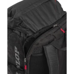 Dunlop SX Casual Sport Long Backpack Racquet Bag (Black/Red) -Racquet Guys Shop DT20 10295390 CASUAL SPORTY LONG BACKPACK BLK RED 5