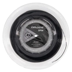 Dunlop Explosive Spin 17/1.25 Tennis String Reel (Black)