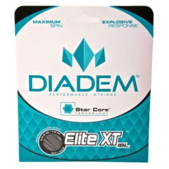 Diadem Elite XT 16L/1.25 Tennis String (Charcoal)