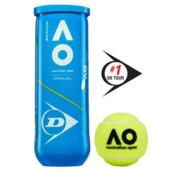 Dunlop Australian Open Extra Duty Tennis Balls