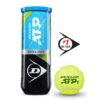 Dunlop ATP Extra Duty Tennis Balls 12 Dunlop ATP Extra Duty Tennis Balls -Racquet Guys Shop Dunlop ATP xtra