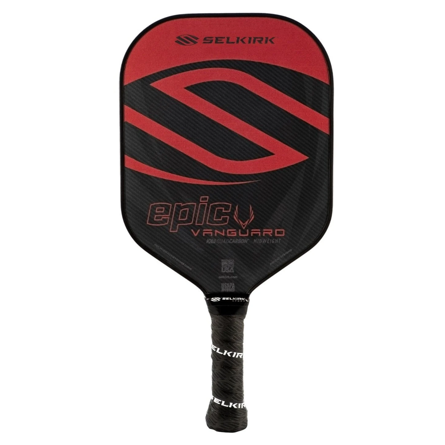 Selkirk Vanguard Hybrid Epic Midweight (Black/Crimson) 1 Selkirk Vanguard Hybrid Epic Midweight (Black/Crimson)
