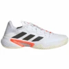 Adidas Barricade Tokyo Men's Tennis Shoe (White/Black/Solar Red) 3 Adidas Barricade Tokyo Men's Tennis Shoe (White/Black/Solar Red) -Racquet Guys Shop FZ3935 FTW photo side lateral center white