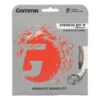 Gamma Synthetic 16/1.30 With Wearguard Tennis String (Silver) -Racquet Guys Shop GSGW Silver 16 01