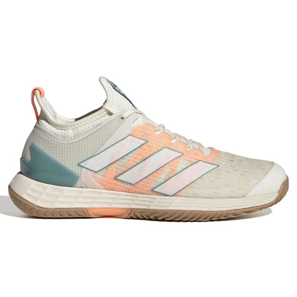 Adidas Adizero Ubersonic 4 Parley Women's Tennis Shoes (White/Beam Orange) 1 Adidas Adizero Ubersonic 4 Parley Women's Tennis Shoes (White/Beam Orange)