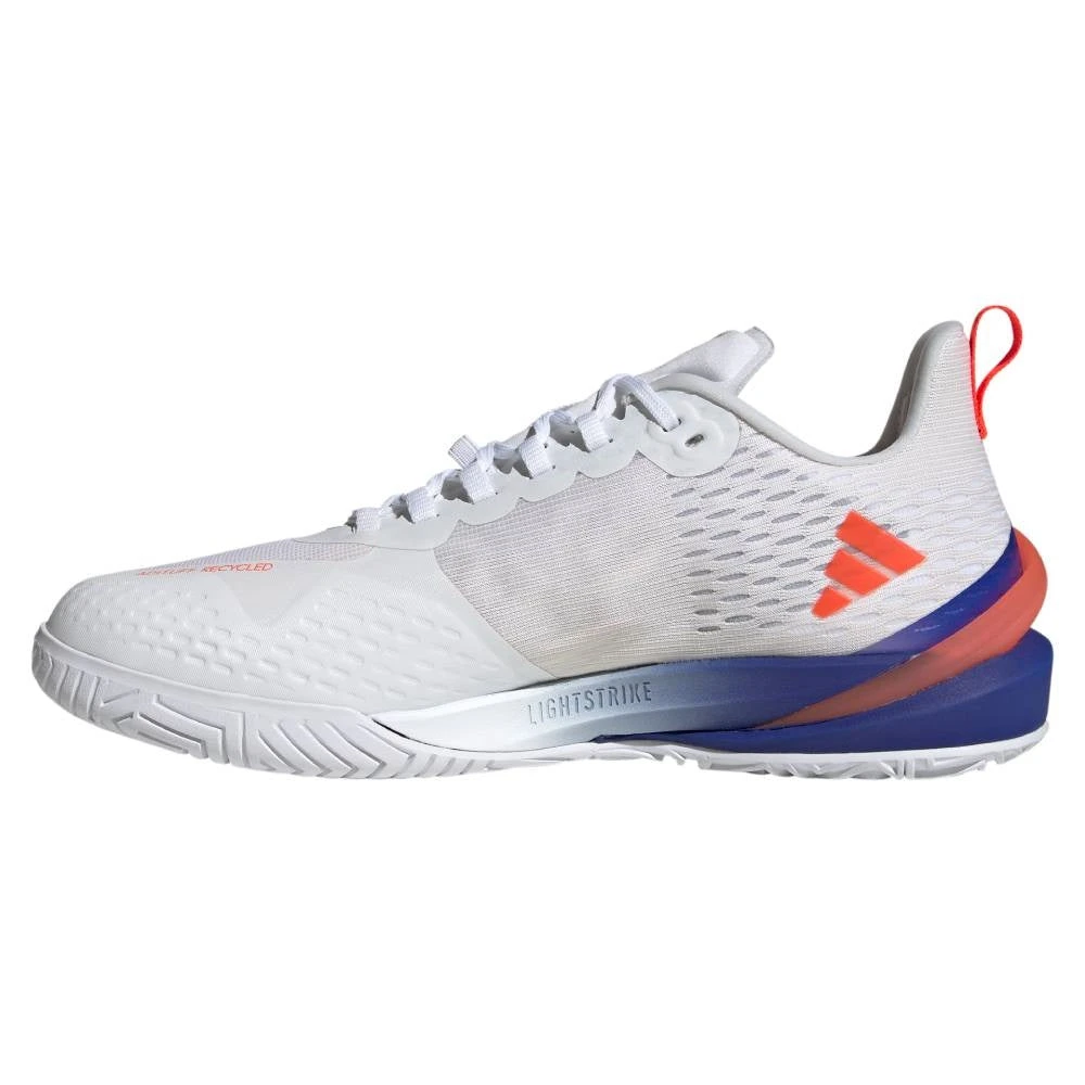 Adidas Adizero Cybersonic Men's Tennis Shoe (White/Black) 2 Adidas Adizero Cybersonic Men's Tennis Shoe (White/Black) - Image 2