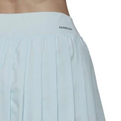 Adidas Women's Club Pleated Skirt (Blue) -Racquet Guys Shop HN6189 7 APPAREL OnModel DetailView1 white