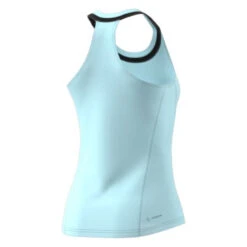 Adidas Women's Club Tank Top (Almost Blue) 5 Adidas Women's Club Tank Top (Almost Blue) -Racquet Guys Shop HN6199 3 APPAREL 3D Rendering BackView white