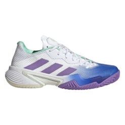 Adidas Barricade Women's Tennis Shoe (Blue/Purple)