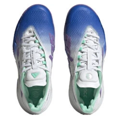 Adidas Barricade Women's Tennis Shoe (Blue/Purple) -Racquet Guys Shop HP7417 3 FOOTWEAR Photography TopPortraitView transparent