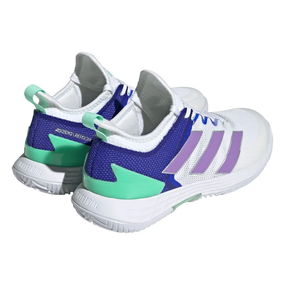 Adidas Adizero Ubersonic 4 Women's Tennis Shoe (White) 6 Adidas Adizero Ubersonic 4 Women's Tennis Shoe (White) - Image 6