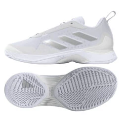 Adidas Avacourt Women's Tennis Shoe (White) 8 Adidas Avacourt Women's Tennis Shoe (White) -Racquet Guys Shop HQ8404 1 FOOTWEAR 3D Rendering StandardView transparent 1