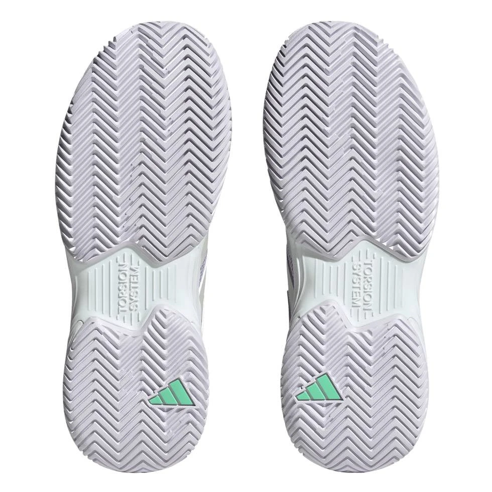 Adidas CourtJam Control Women's Tennis Shoe (Blue/White) 6 Adidas CourtJam Control Women's Tennis Shoe (Blue/White) - Image 6