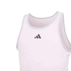 Adidas Girl's Club Tank Top (Pink) -Racquet Guys Shop HS0567 4 APPAREL Photography DetailView1 transparent