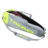 Head Core Pro 3 Pack Racquet Bag (Grey/Yellow) -Racquet Guys Shop IMG 2943