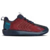 K-Swiss Ultrashot 3 Men's Tennis Shoe (Red/Blue) -Racquet Guys Shop Kswiss Ultrashot3