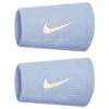 Nike Tennis Premier Doublewide Wristband (Blue/White) -Racquet Guys Shop N.000.2466 444 P 1199DLR