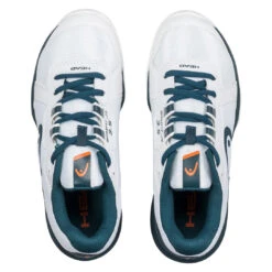 Head Sprint 3.5 Junior Tennis Shoe (White/Orange) -Racquet Guys Shop Presentation 275132 Sprint 3.5 Junior WHOR 5