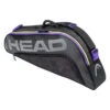 Head Tour Team 3 Pack Racquet Bag (Black/Purple) -Racquet Guys Shop Presentation 283191 TourTeam3RPro BKMX