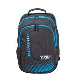 Dunlop PSA Backpack Racquet Bag (Black/Blue) 5 Dunlop PSA Backpack Racquet Bag (Black/Blue) -Racquet Guys Shop Squash PSA Luggage Backpack 1